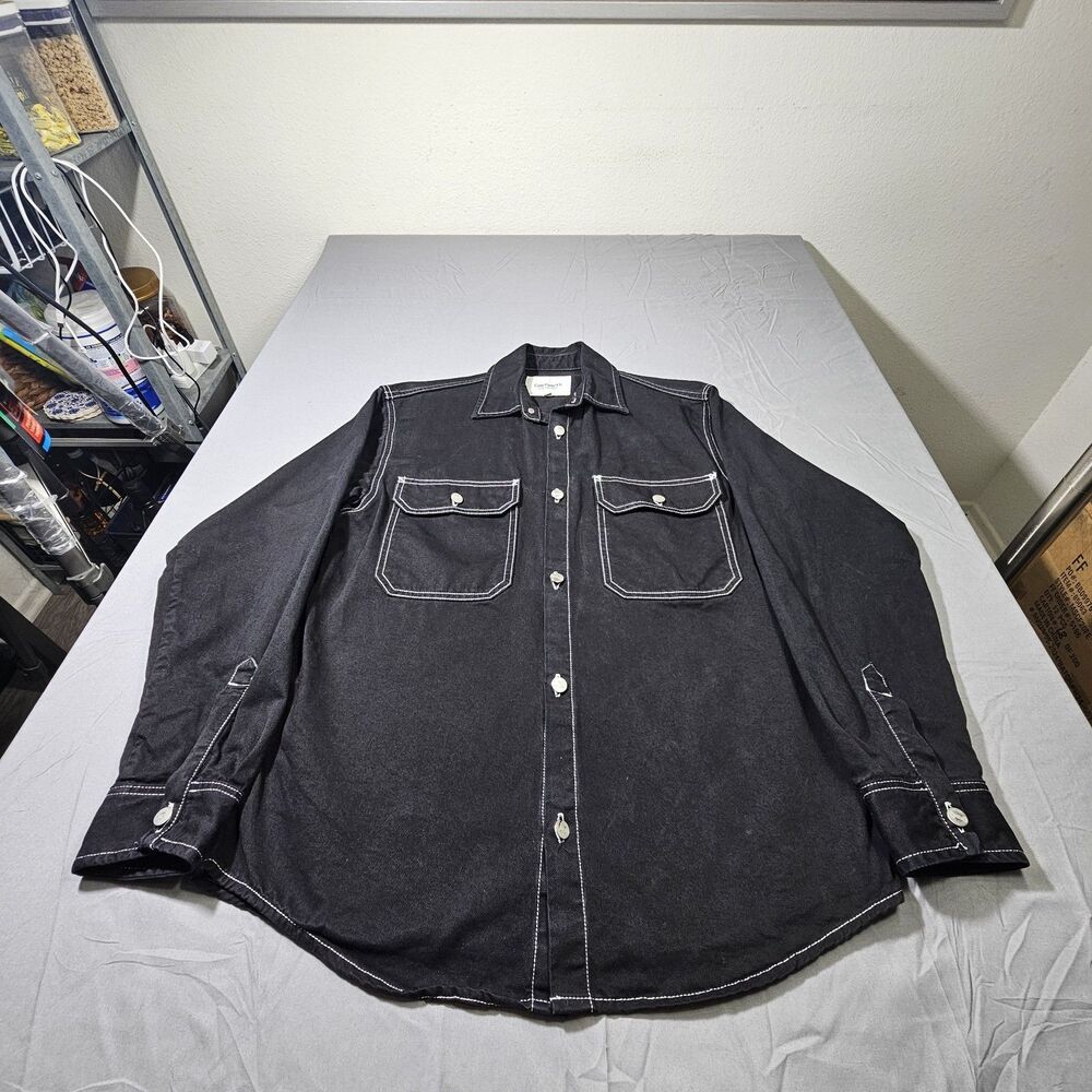 Carhartt WIP Great Master Shirt in black cotton Size S